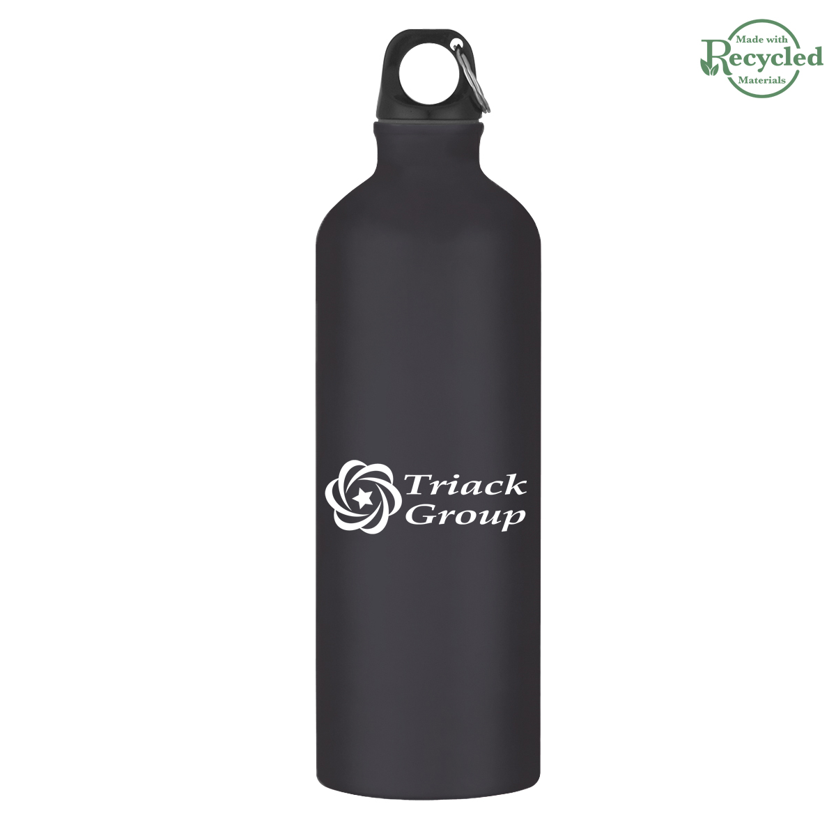 25 Oz. Aluminum Tundra Bike Bottle With Bamboo Lid 1