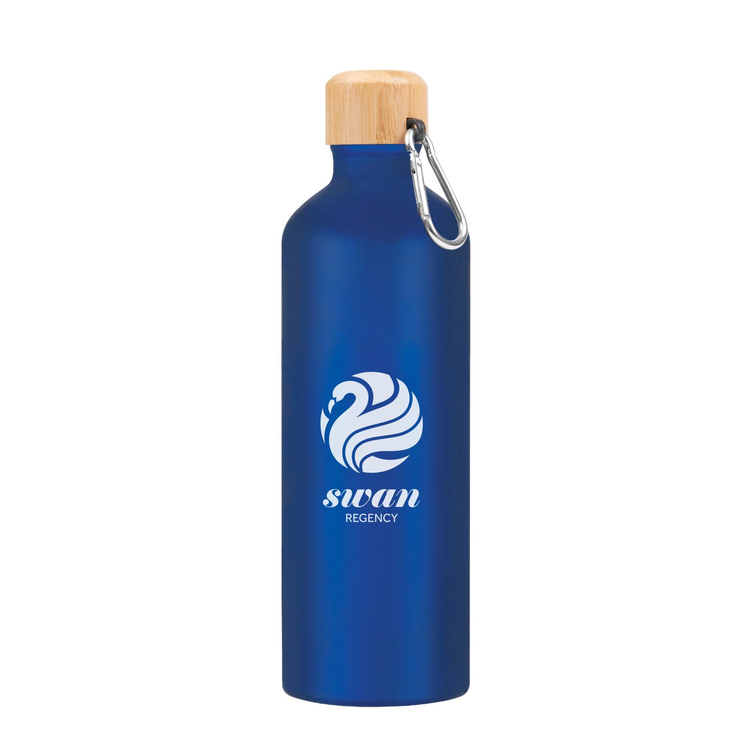 25 Oz. Aluminum Tundra Bike Bottle With Bamboo Lid 1