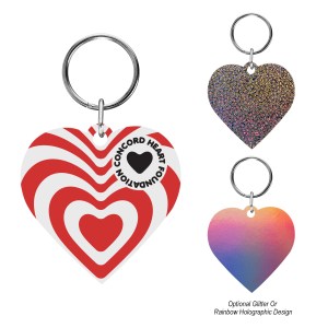 Acrylic Key Tag - Heart 1 Acrylic Key Tag - Heart 1
