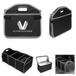 Trunk Organizer With Cooler Bag - 30153 BLKGRA Silkscreen Trunk Organizer With Cooler Bag - 30153 BLKGRA Silkscreen