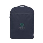 Arden Recycled Cotton Backpack - 3241 NAV Embroidery Arden Recycled Cotton Backpack - 3241 NAV Embroidery