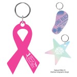 Acrylic Key Tag - Custom Shape 5" 1 Acrylic Key Tag - Custom Shape 5" 1