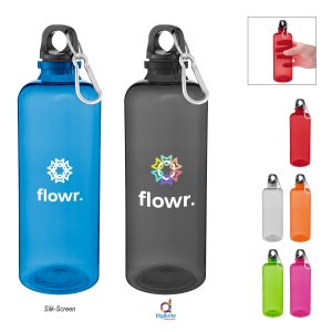 20 Oz. Ormond Rpet Bottle With Carabiner Lid 1 20 Oz. Ormond Rpet Bottle With Carabiner Lid 1