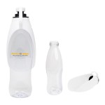 21 Oz. Recycled Pet Water Bottle & Dispensing Bowl - 50304 CLRWHT Colorbrite 21 Oz. Recycled Pet Water Bottle & Dispensing Bowl - 50304 CLRWHT Colorbrite