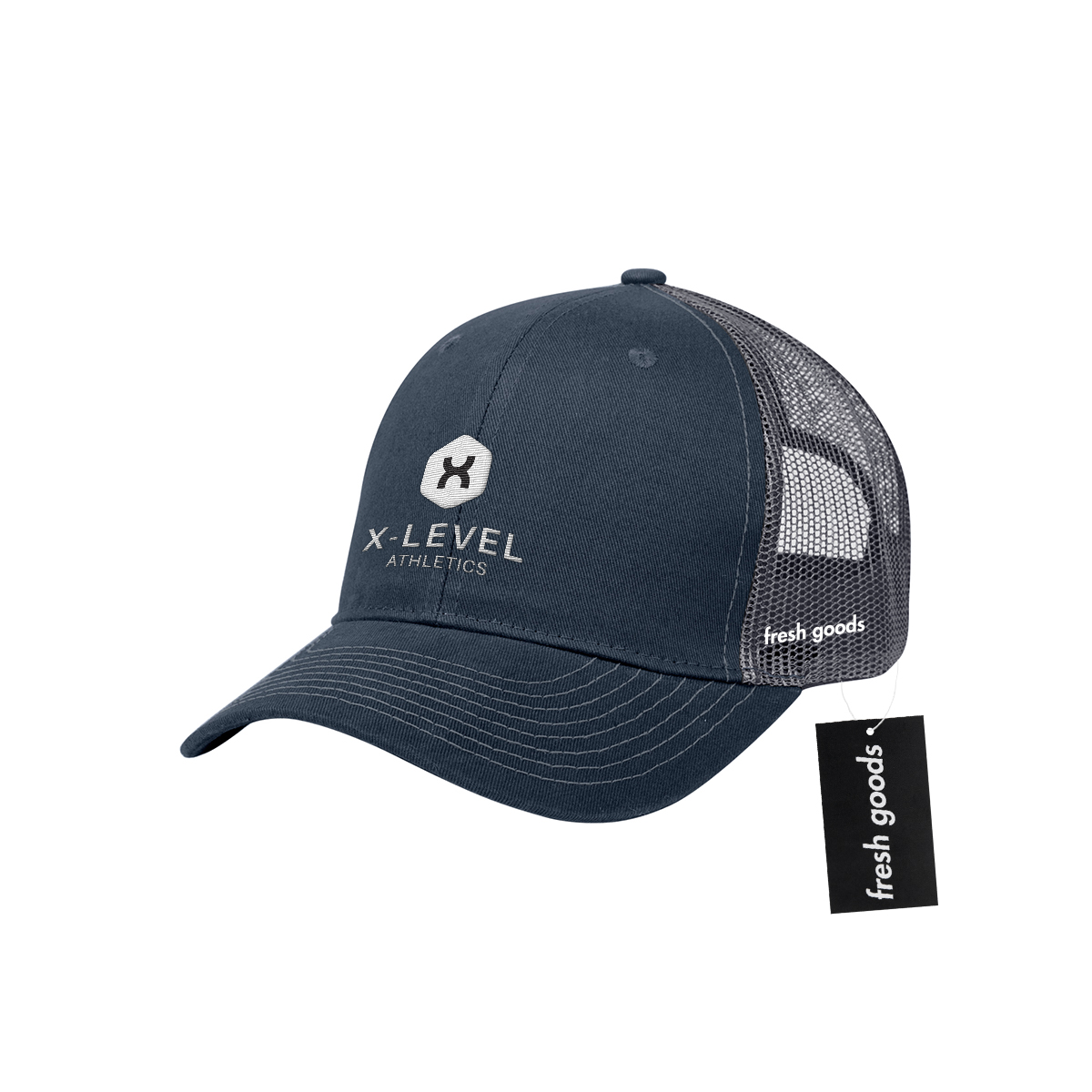 Fresh Goods Cotton Twill Mesh Back Cap 1