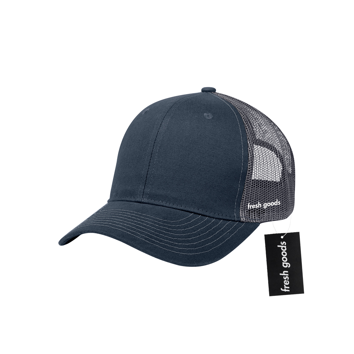 Fresh Goods Cotton Twill Mesh Back Cap 1