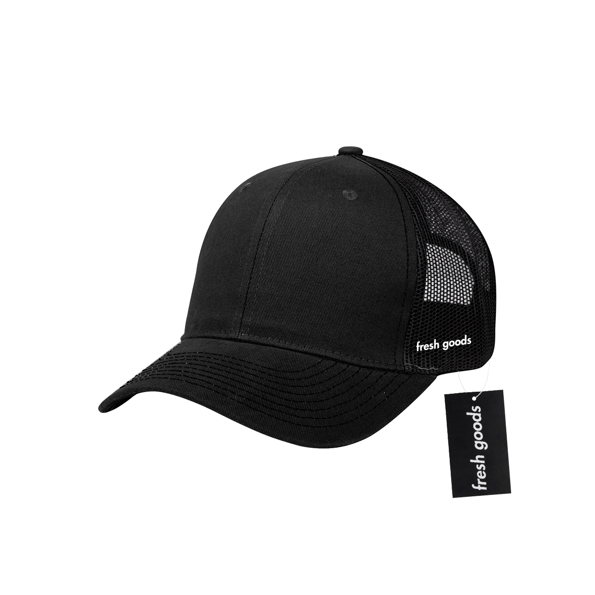 Fresh Goods Cotton Twill Mesh Back Cap 1