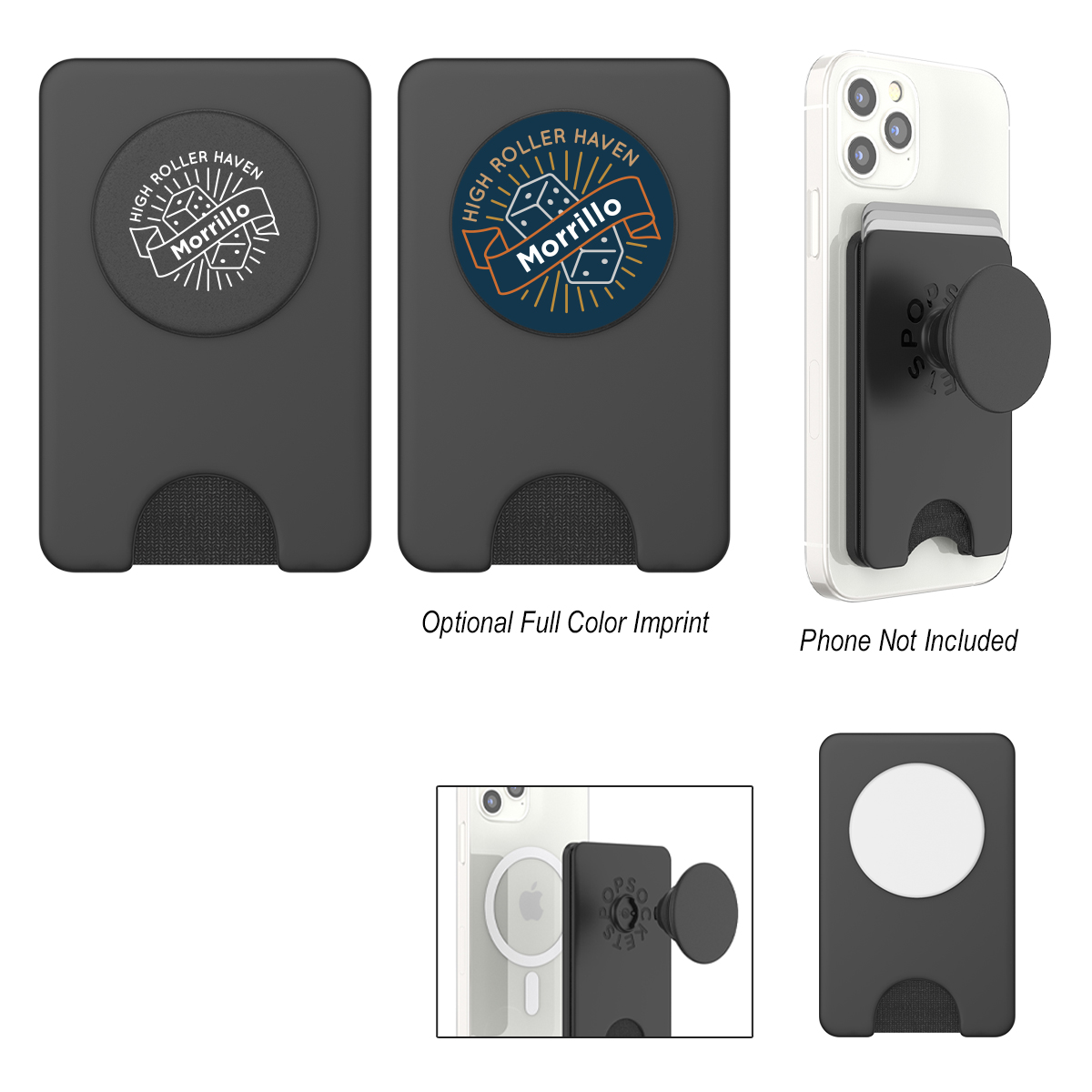 Popsockets™ Popwallet+ For Magnetic Wireless Charging 1