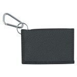 Wallet With Carabiner - 9482 BLK Back Wallet With Carabiner - 9482 BLK Back