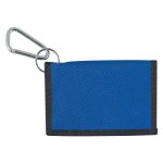 Wallet With Carabiner - 9482 BLU Back Wallet With Carabiner - 9482 BLU Back