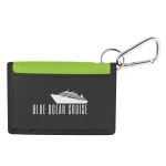 Wallet With Carabiner - 9482 LIM Silkscreen Wallet With Carabiner - 9482 LIM Silkscreen