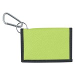 Wallet With Carabiner - 9482 LIM Back Wallet With Carabiner - 9482 LIM Back