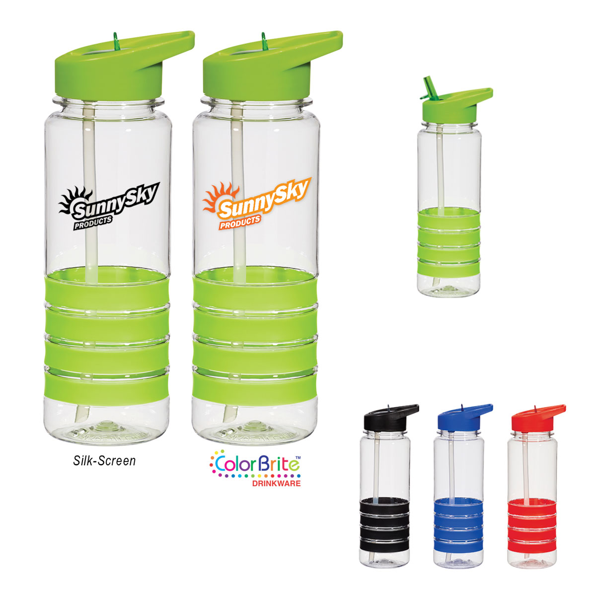 24 Oz. Banded Gripper Bottle 1