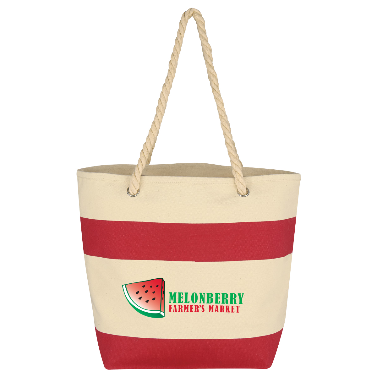 Cruising Tote Bag With Rope Handles 1