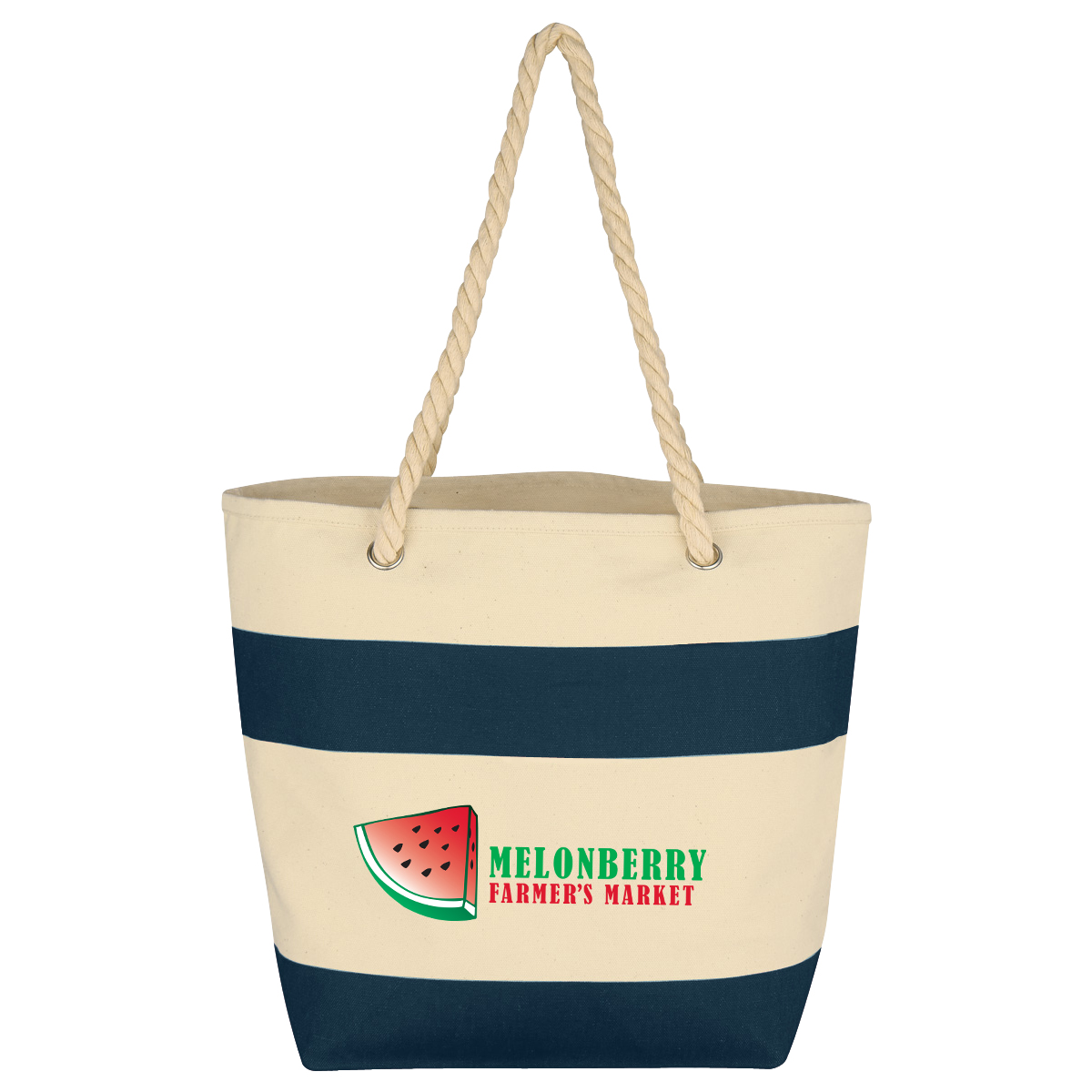 Cruising Tote Bag With Rope Handles 1