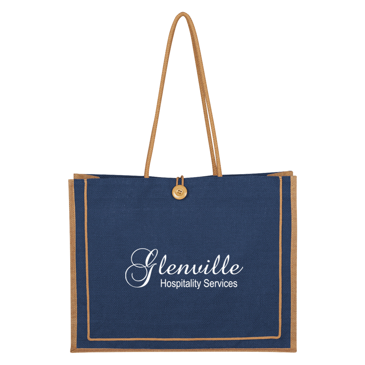 Paradise Jute Tote Bag 1