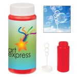 2 Oz. Fun Time Bubble Dispenser - 768 WHT White Label 2 Oz. Fun Time Bubble Dispenser - 768 WHT White Label