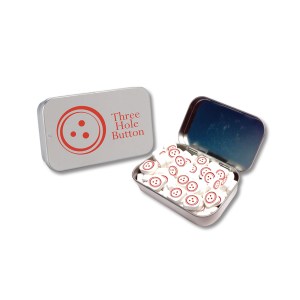 Large Tin With Printed Mints 1 Large Tin With Printed Mints 1