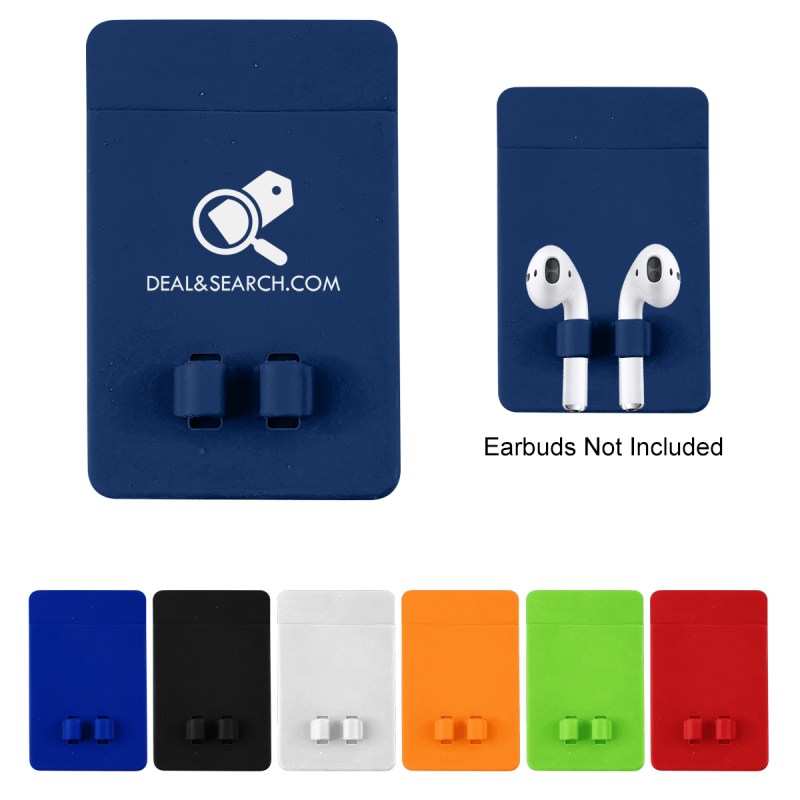 Phone Wallet With Earbuds Holder 1 Phone Wallet With Earbuds Holder 1