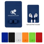 Phone Wallet With Earbuds Holder 1 Phone Wallet With Earbuds Holder 1