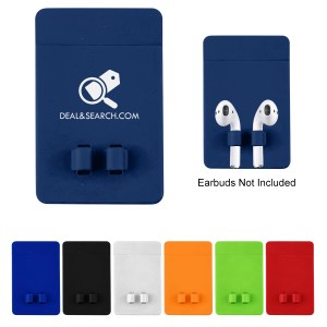 Phone Wallet With Earbuds Holder 1 Phone Wallet With Earbuds Holder 1