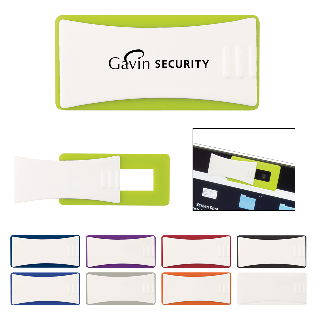 Slider Webcam Cover With Backer Card 1