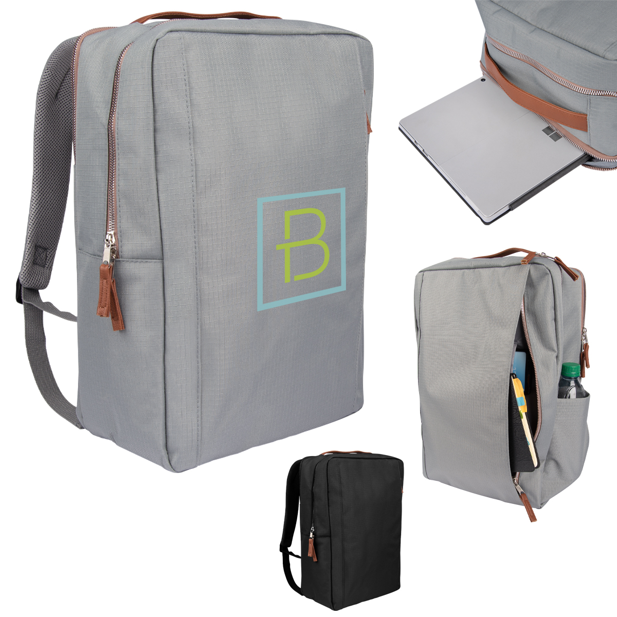 Corporate Structured Laptop Backpack 1