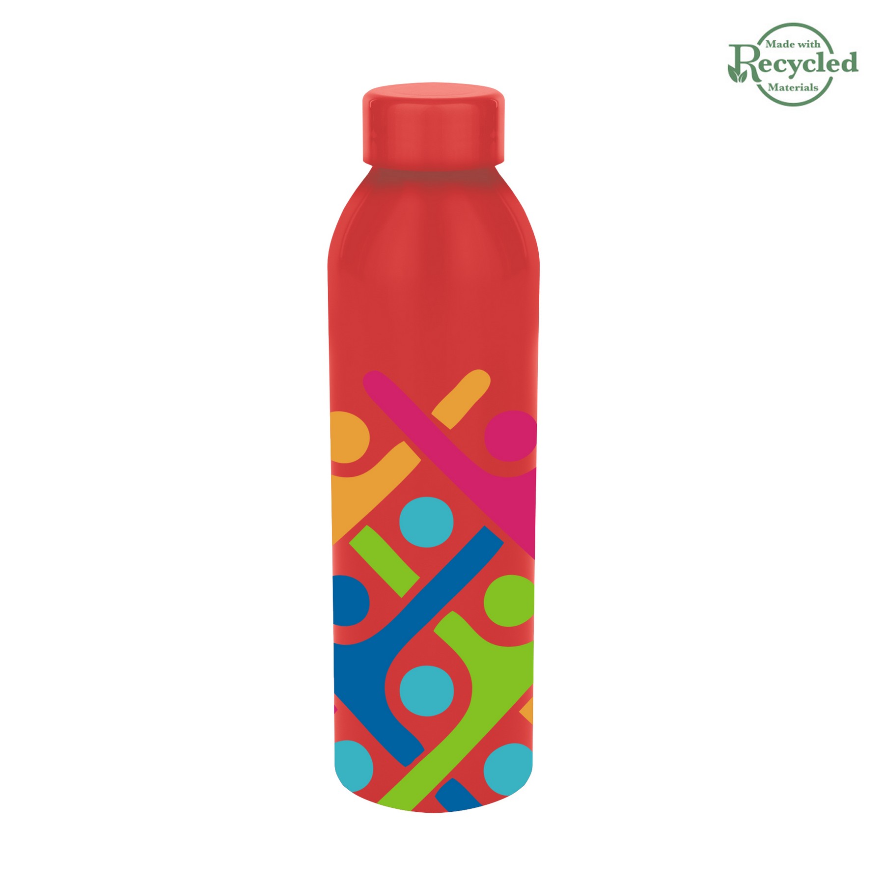 22 Oz. Full Color Serena Aluminum Bottle 1