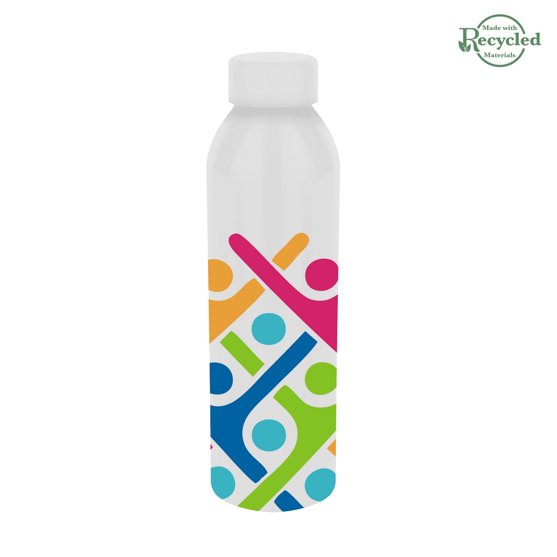 22 Oz. Full Color Serena Aluminum Bottle 1