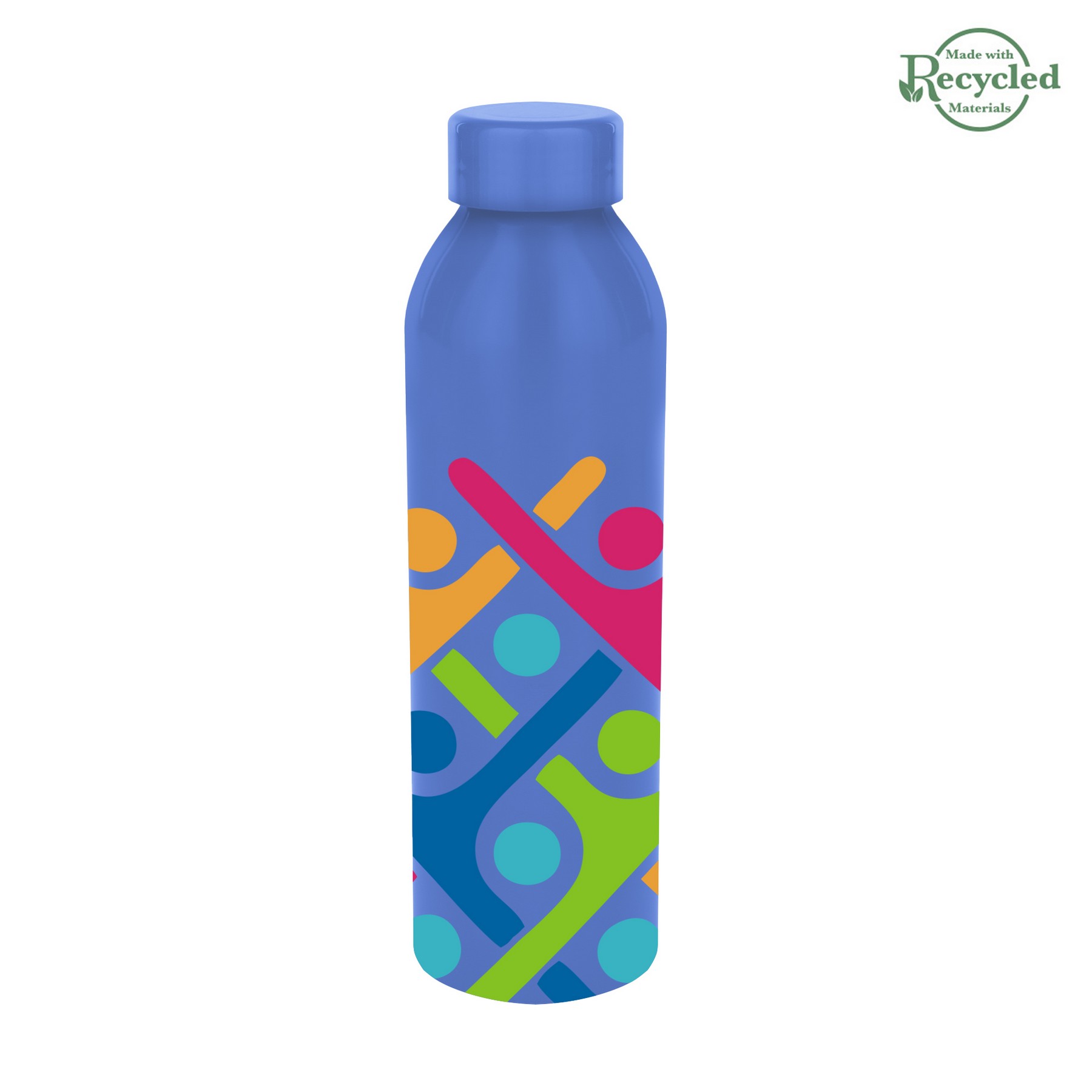 22 Oz. Full Color Serena Aluminum Bottle 1