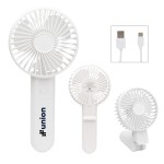 Bend & Snap Rechargeable Fan - 55242 WHT Padprint Bend & Snap Rechargeable Fan - 55242 WHT Padprint