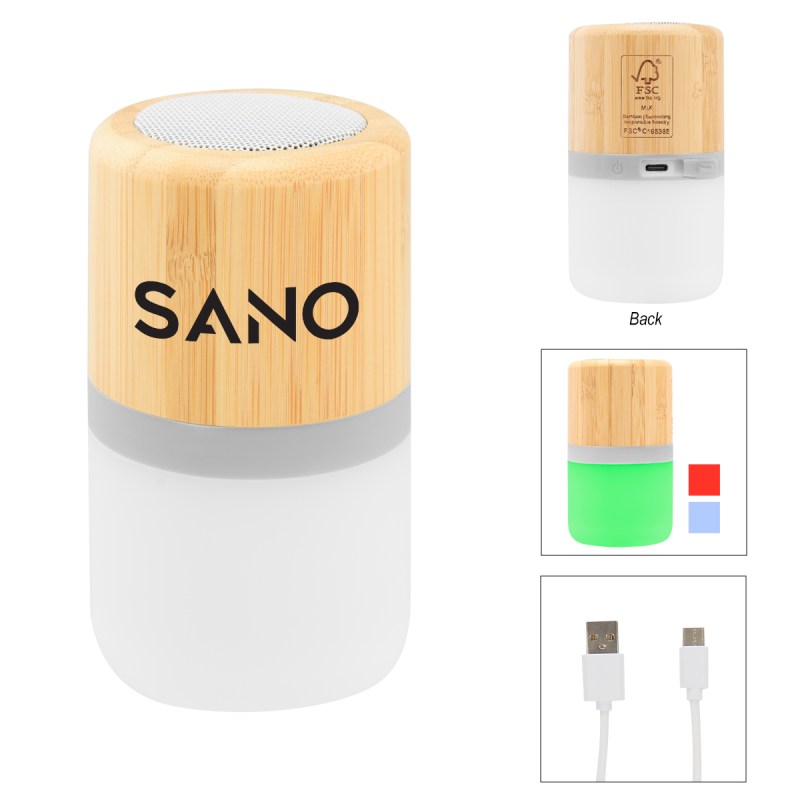 Bamboo Wireless Light Up Speaker 2.0 1 Bamboo Wireless Light Up Speaker 2.0 1