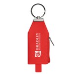 Harley Leatherette Pouch Key Tag - 20063 RED Padprint Harley Leatherette Pouch Key Tag - 20063 RED Padprint