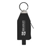 Harley Leatherette Pouch Key Tag - 20063 BLK Padprint Harley Leatherette Pouch Key Tag - 20063 BLK Padprint