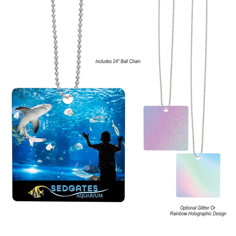 Acrylic Charm - Square 1 Acrylic Charm - Square 1