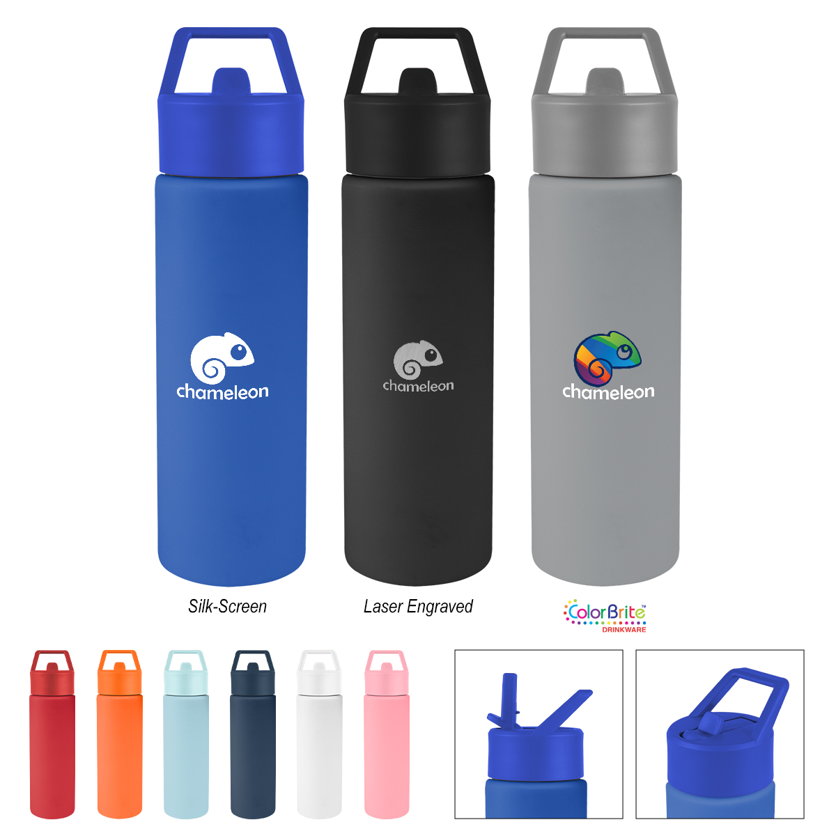24 Oz. Torrey Recycled Stainless Steel Bottle 1