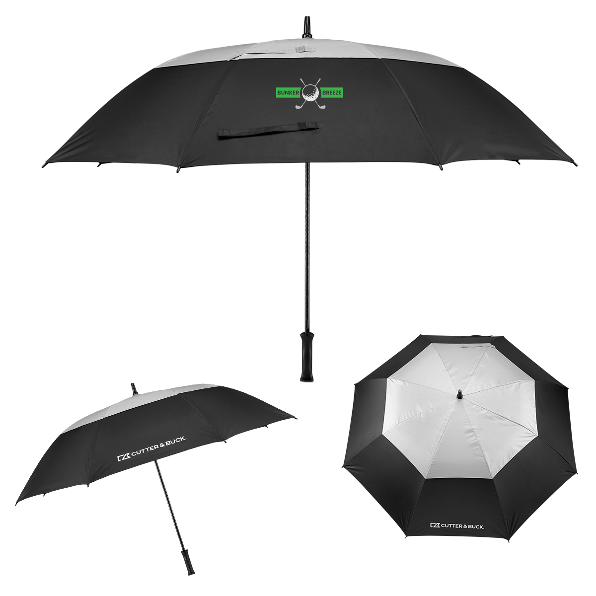 60" Cutter & Buck® Arc Rpet Golf Umbrella 1