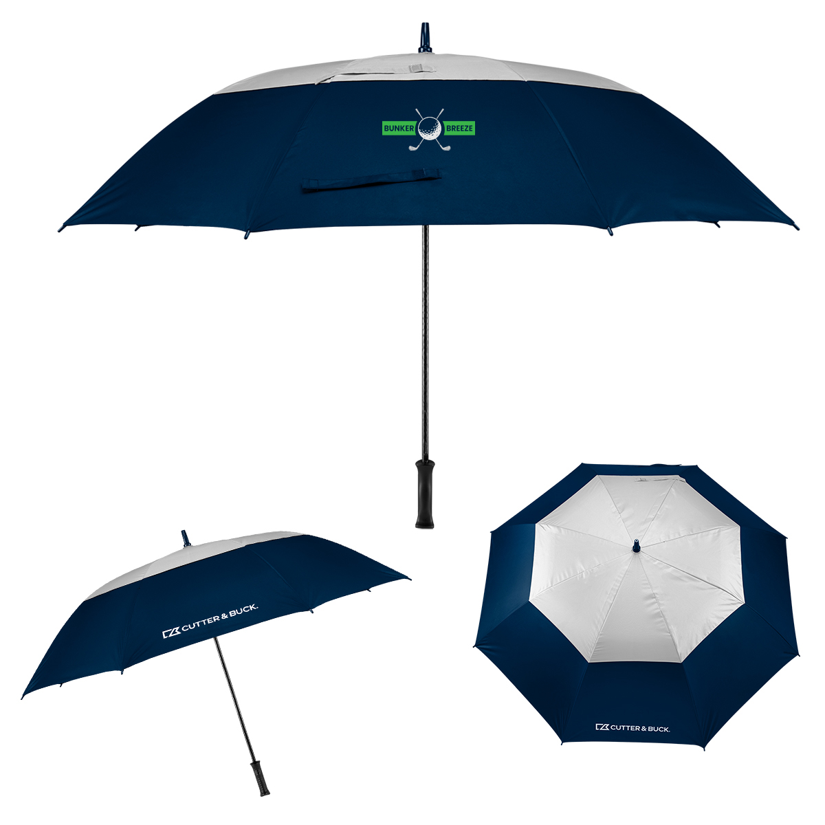 60" Cutter & Buck® Arc Rpet Golf Umbrella 1