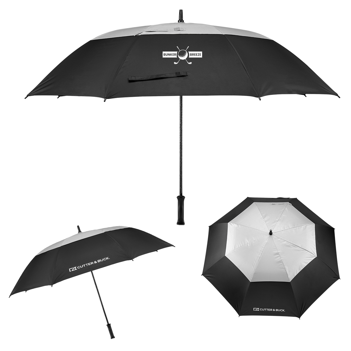 60" Cutter & Buck® Arc Rpet Golf Umbrella 1