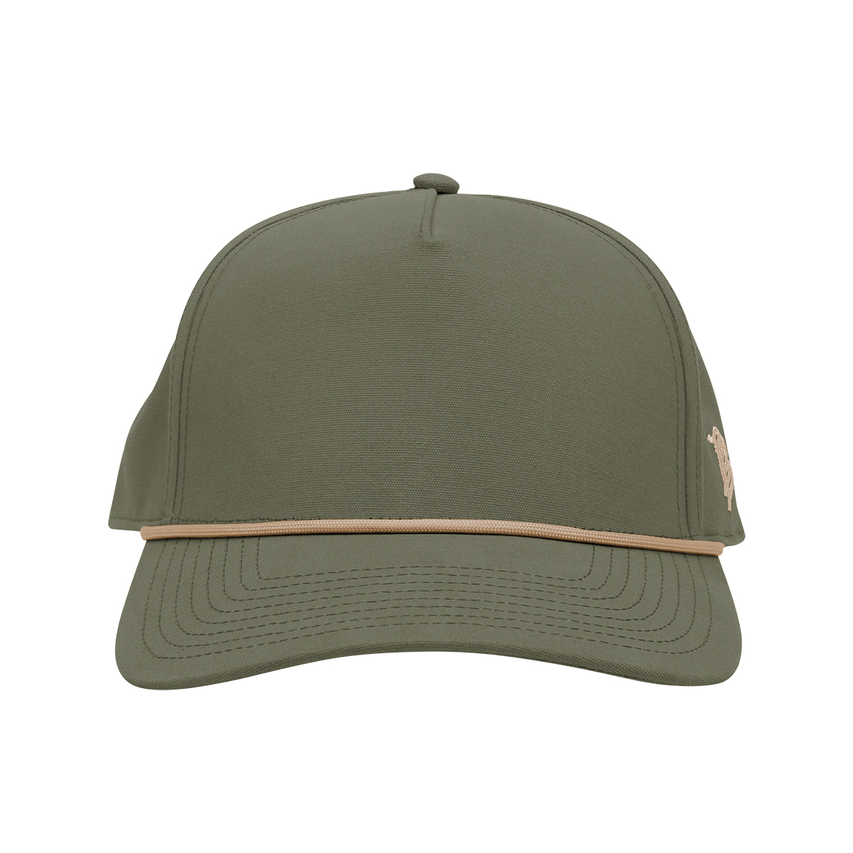 Branded Bills Bare Curved Canvas Rope Cap 1