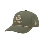 Branded Bills Bare Curved Canvas Rope Cap - 15085 LGRN Embroidery Branded Bills Bare Curved Canvas Rope Cap - 15085 LGRN Embroidery