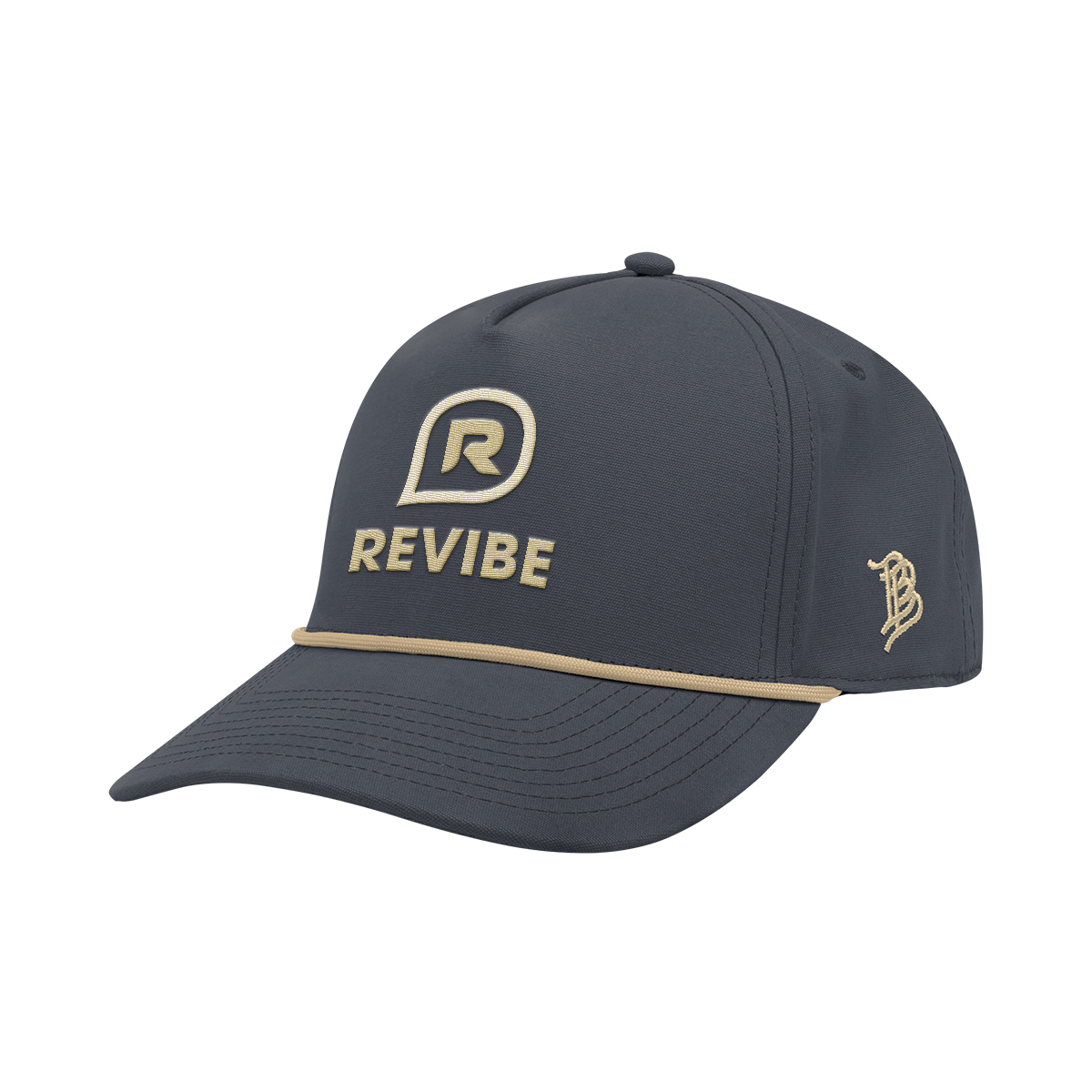 Branded Bills Bare Curved Canvas Rope Cap 1