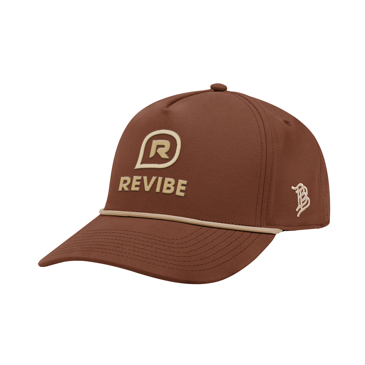 Branded Bills Bare Curved Canvas Rope Cap 1