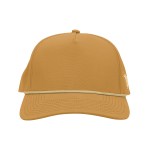 Branded Bills Bare Curved Canvas Rope Cap - 15085 WHEAT Front Branded Bills Bare Curved Canvas Rope Cap - 15085 WHEAT Front