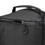 Anywhere Rpet Sport Duffel Bag And Backpack - 30210 BLK Bottom zipper close up Anywhere Rpet Sport Duffel Bag And Backpack - 30210 BLK Bottom zipper close up