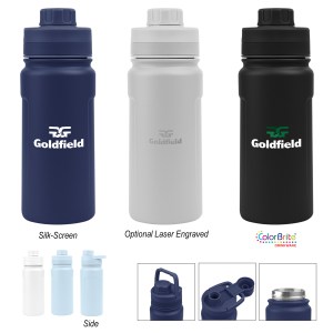 18 Oz. Leslie Recycled Stainless Steel Bottle 1 18 Oz. Leslie Recycled Stainless Steel Bottle 1