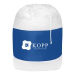 Mesh Laundry Bag - 3070 NAVWHT Blank Mesh Laundry Bag - 3070 NAVWHT Blank