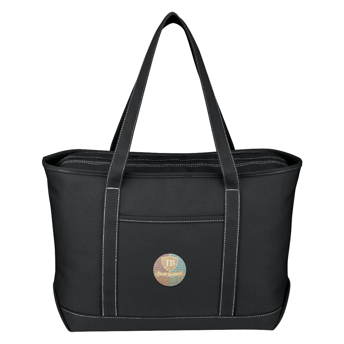 Large Cotton Canvas Yacht Tote Bag 1