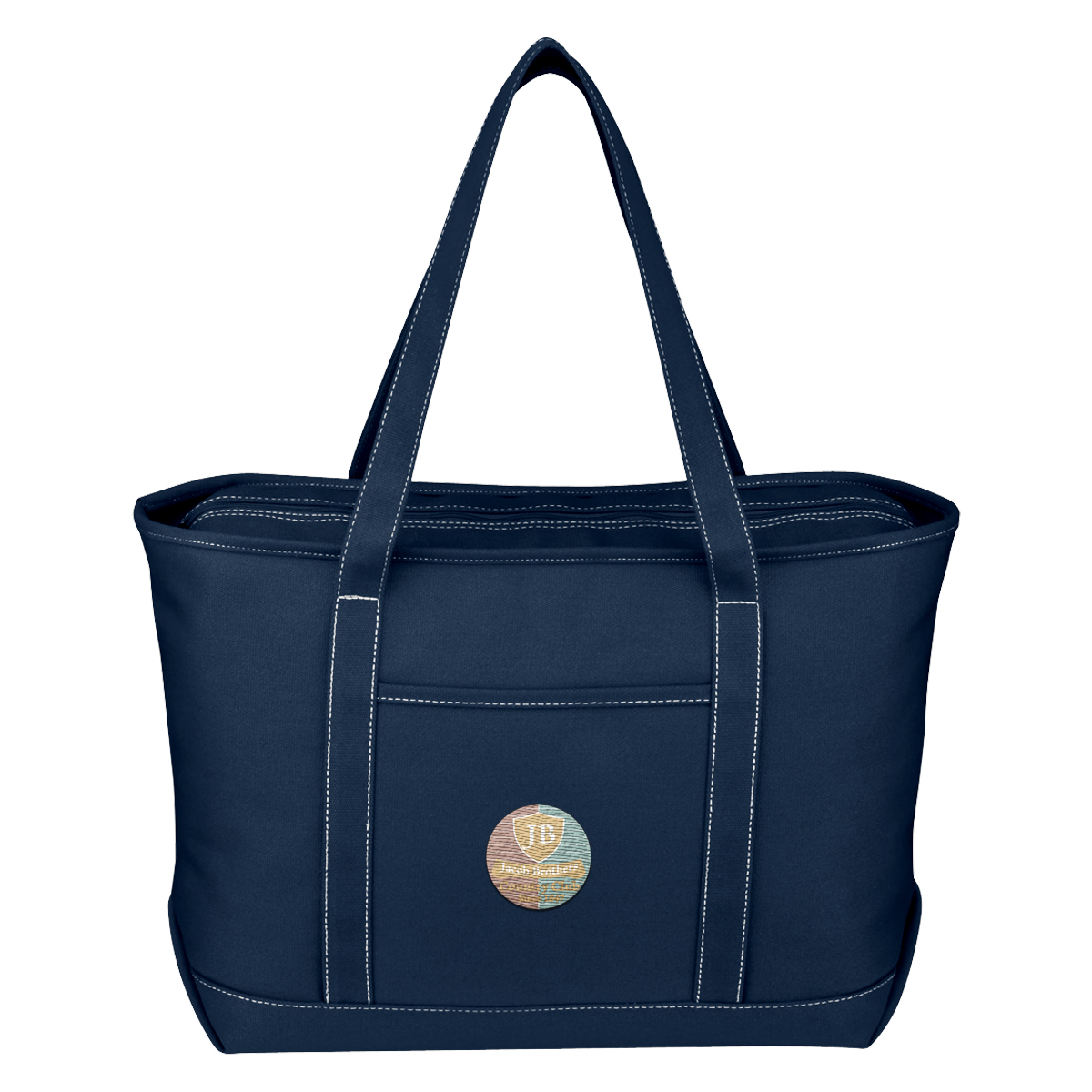 Large Cotton Canvas Yacht Tote Bag 1