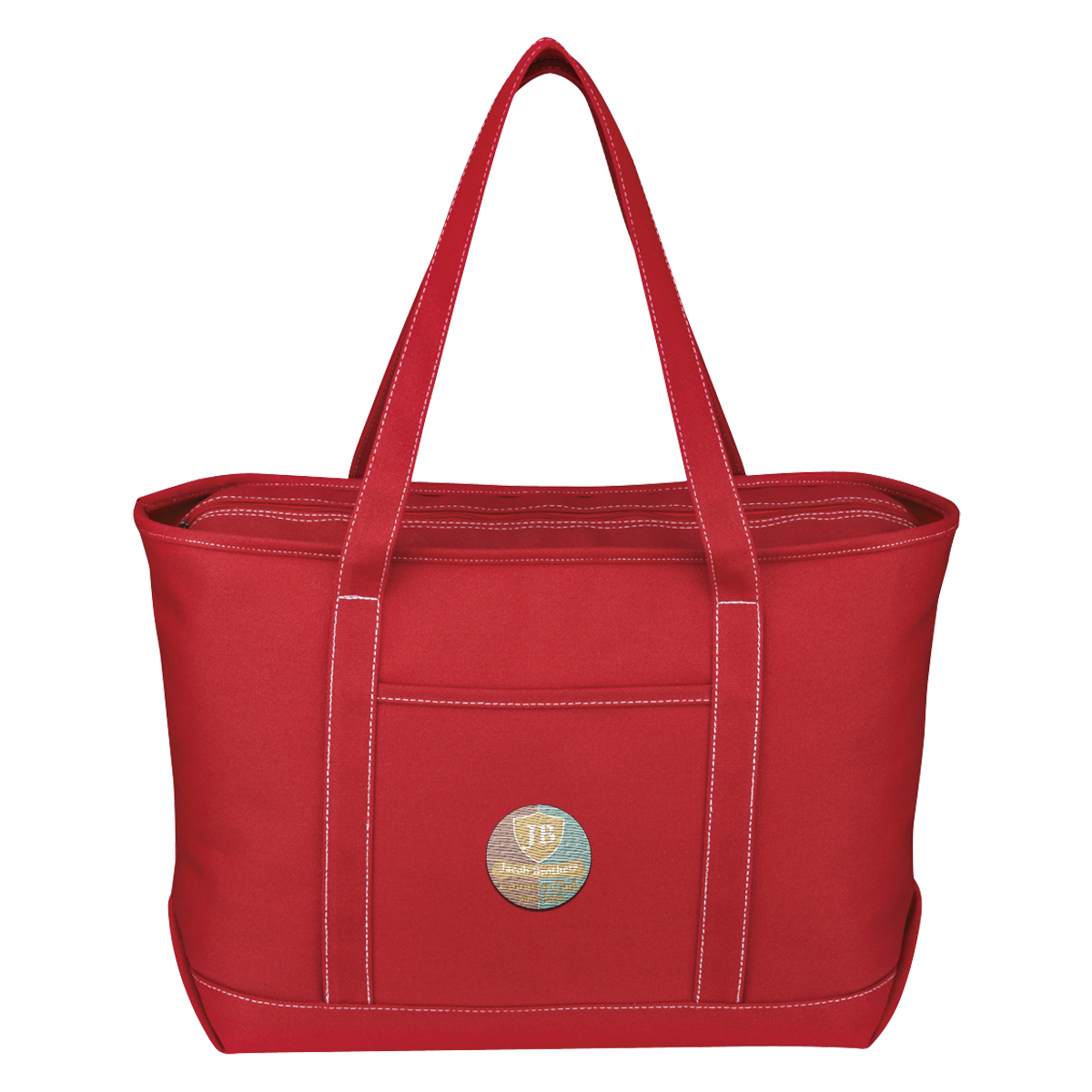 Large Cotton Canvas Yacht Tote Bag 1